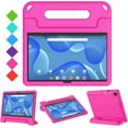 thumbnail image 1 of BMOUO Kids Case for Onn. 10.4" Tablet Pro 2023 (Model:100110603), Light Weight Shockproof Convertible Handle Stand Case for Onn 10.4 inch 2023 Pro Release , Rose, 1 of 7
