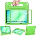 thumbnail image 1 of BMOUO Kids Case for Samsung Galaxy Tab A11+ Plus 11 Inch 2026/ A9+ Plus 2023 with Built-in Screen Protector, Light Weight Shock Proof Handle Stand Cover for Galaxy Tab A11 Plus/A9 Plus ,Green, 1 of 5