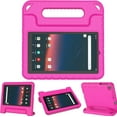 thumbnail image 1 of BMOUO Kids Case for Walmart Onn 7 inch Gen 3 2022 (Model:100071481), Light Weight Shockproof Convertible Handle Stand Case for Onn 7" Tablet 2022 (Only Fit for 2022, 3rd Gen), Rose, 1 of 6