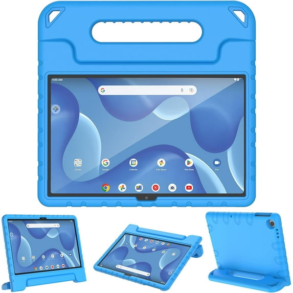 BMOUO Kids Case for Onn 11 Inch Tablet Pro 2023 (Model: 100110027), Lightweight Shockproof Convertible Handle Stand Case for Onn Tablet Pro 11", Blue