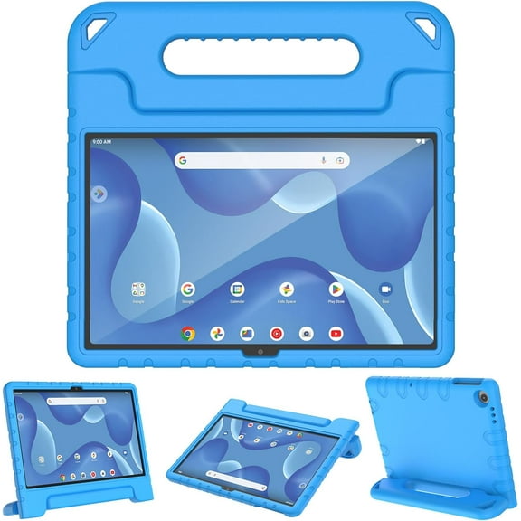 BMOUO Kids Case for Onn 11 Inch Tablet Pro 2023 (Model: 100110027), Lightweight Shockproof Convertible Handle Stand Case for Onn Tablet Pro 11", Blue