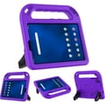 thumbnail image 1 of BMOUO Kids Case for Onn 8.1 Inch Core Tablet 2026 Model, Lightweight Foldable Kickstand Shockproof Handle Design Case for Onn 8.1 2026, Purple, 1 of 8