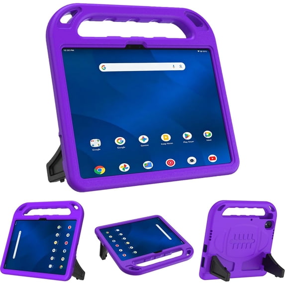 BMOUO Kids Case for onn 11" Core Tablet 2026 Model, Lightweight Foldable Kickstand Shockproof Handle Design Case for onn 11 Inch 2026, Purple