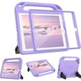 thumbnail image 1 of BMOUO Kids Case for iPad 10.2 2021/2020/2019 - iPad 9th/8th/7th Generation Case with Built-in Screen Protector,Shockproof Lightweight Handle Stand Kids Case for iPad 10.2" - Light Purple, 1 of 7
