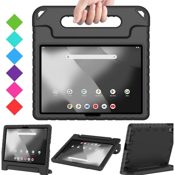 BMOUO Kids Case for onn 11" Tablet Pro Gen 4 2024 (Model:100146660), Shockproof Light Weight Handle Stand Case for Walmart Onn Tablet 11 inch 2024 (Gen 4), Black