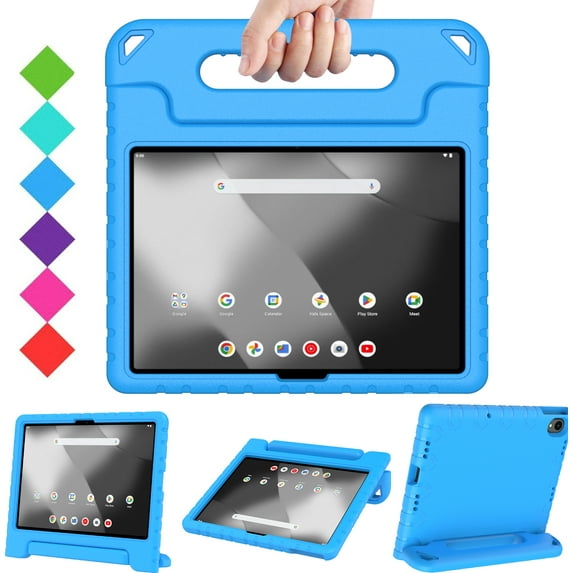 BMOUO Kids Case for onn 11" Tablet Pro Gen 4 2024 (Model:100146660), Shockproof Light Weight Handle Stand Case for Walmart Onn Tablet 11 inch 2024 (Gen 4), Blue