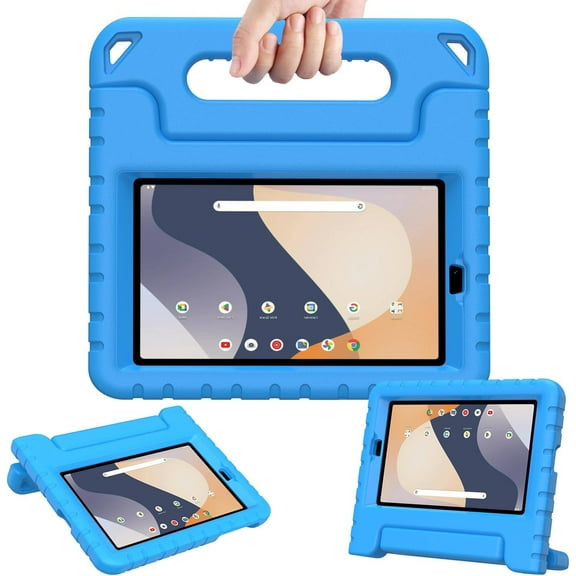 BMOUO Kids Case for onn. 8" Tablet, 32GB, (2024 Model) (Model:100135923) , Light Weight Shockproof Handle Stand Case with Screen Protector for Walmart Onn 8 inch Gen 4 2024 , Blue