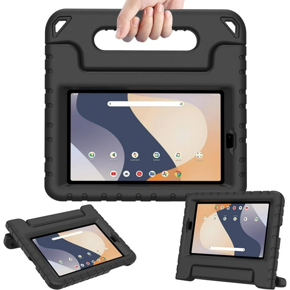 BMOUO Kids Case for onn. 8" Tablet, 32GB, (2024 Model) (Model:100135923) , Light Weight Shockproof Handle Stand Case with Screen Protector for Walmart Onn 8 inch Gen 4 2024 , Black