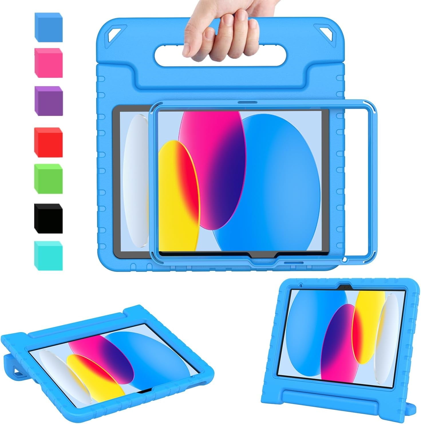"BMOUO Kids iPad Case for 10th and 11th Generation 10.9"" & 11 Inch ...