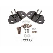 BMR 08-17 Challenger Rear On-Car Adj. Toe Rods Delrin/Rod End Combo - Black Hammertone