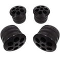 thumbnail image 1 of BMR 08-18 Dodge Challenger Aluminum Rear Cradle Bushings Kit - Black Anodized, 1 of 1