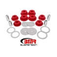 thumbnail image 1 of BMR Suspension Rear Cradle Bushing Kit for Dodge Challenger 2008-2018 - Red Polyurethane, 1 of 2