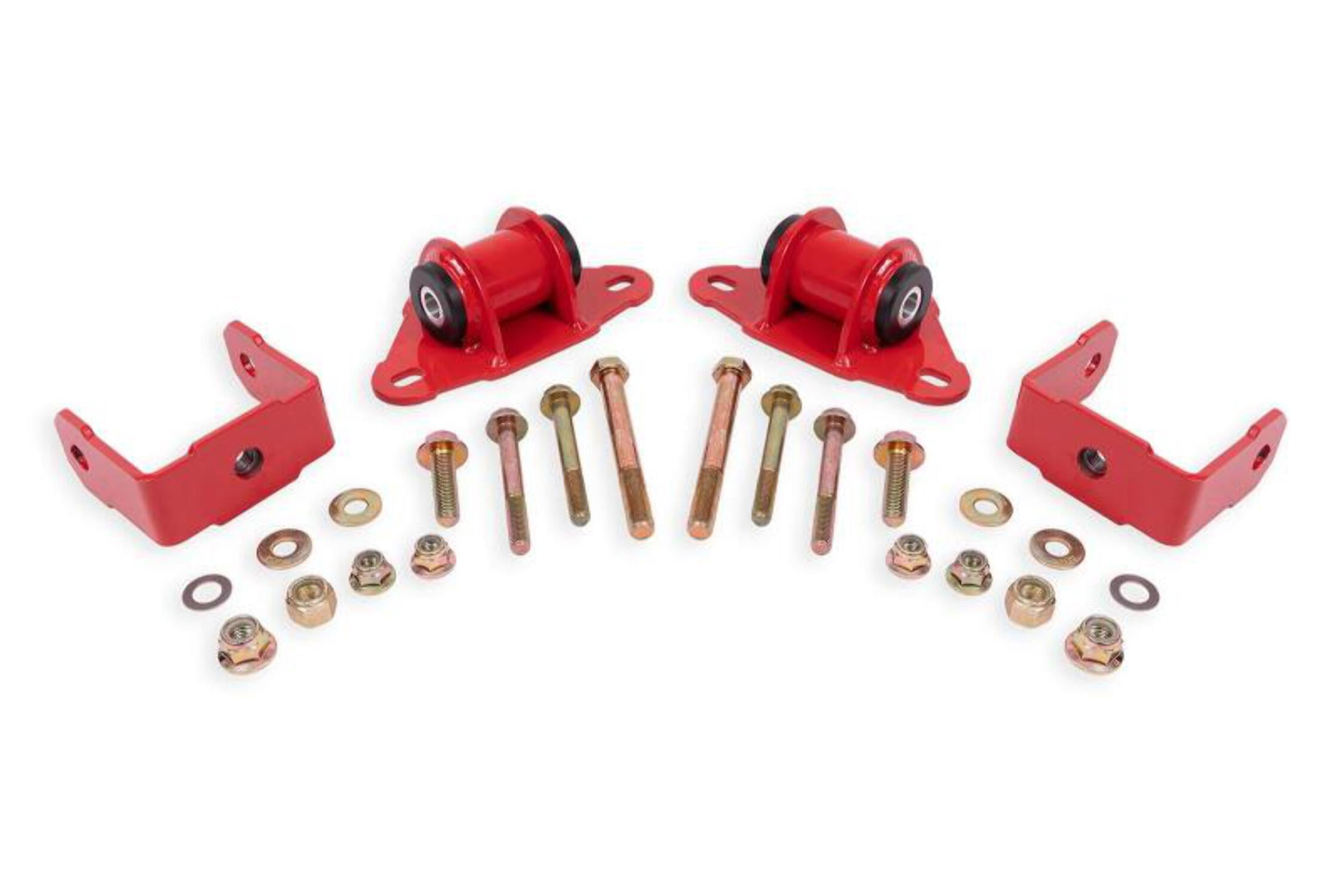 BMR 14-19 Chevrolet Corvette Transmission/Differential Mount - Red
