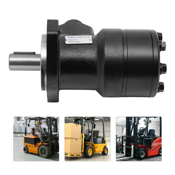 BMR 200 Hydraulic Motor Orbital Displacement 200CC Shaft 25mm Black G1/2''