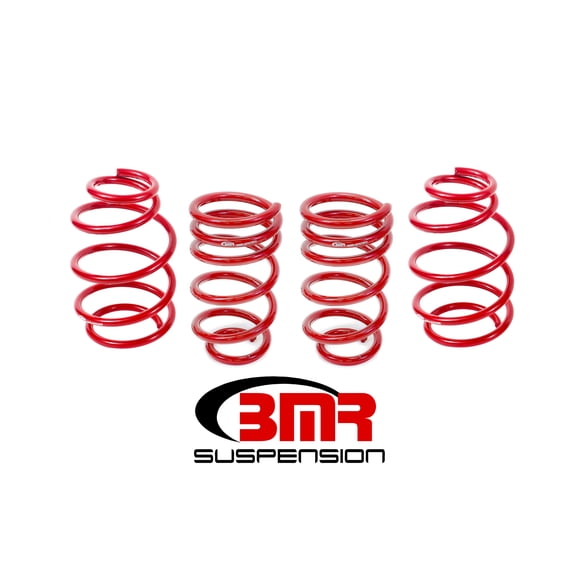 BMR SUSPENSION SP077R Coil Springs 10-15 Camaro Lowering Spring Kit 1.25in Drop