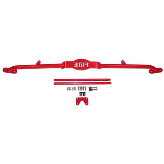 BMR Suspension 1982 3rd Gen F-Body with TPI 3 Point Mount Strut Tower Brace - Red