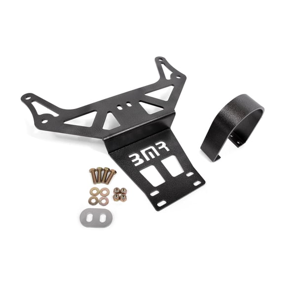 BMR 15-18 Dodge Challenger (Auto Trans) Hellcat/Demon Driveshaft Safety Loop - Black Hammertone