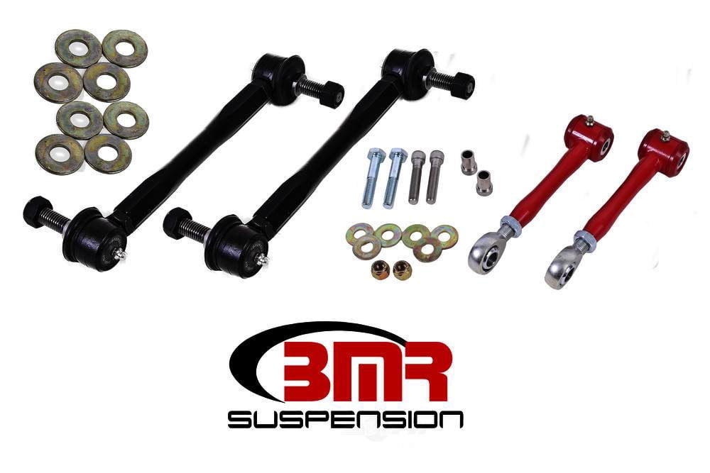 BMR Suspension ELK015R Sway Bar End Link Kit Set Of 4 Adjustable