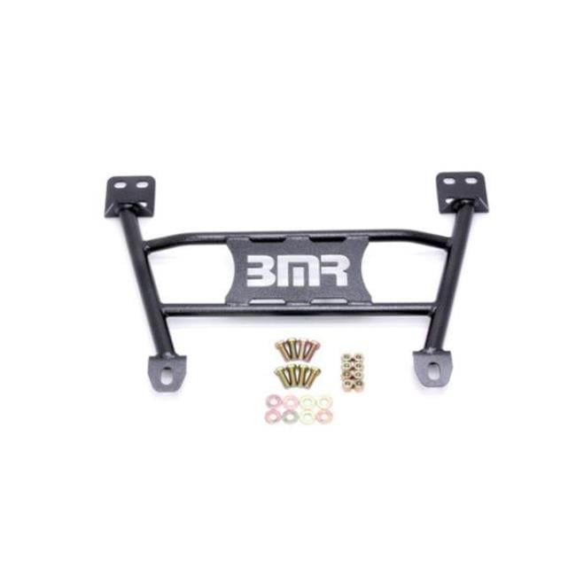 BMR 05-14 S197 Mustang Radiator Support Chassis Brace - Black Hammertone