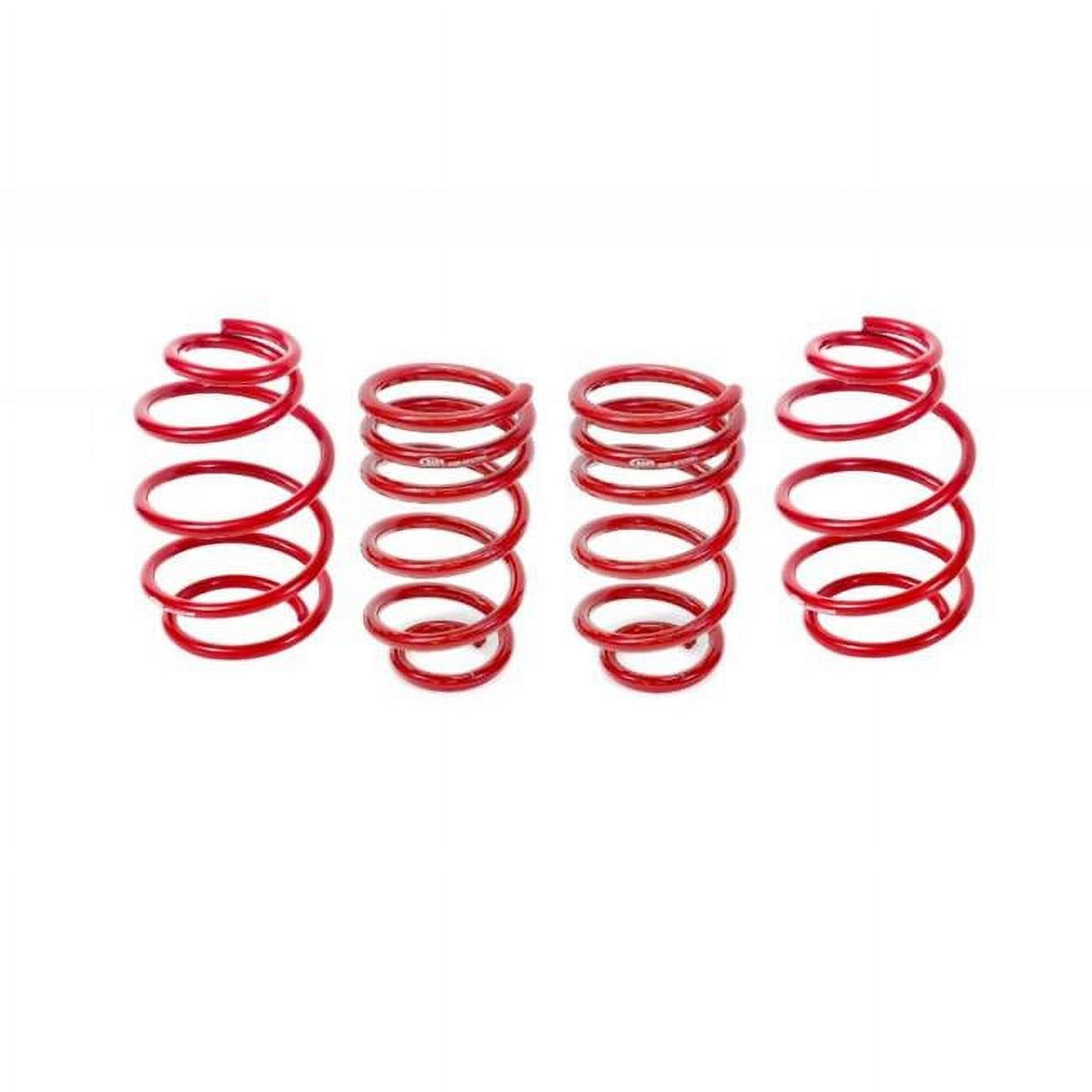 Lowered Spring Kit BMR Suspension Red Lowering Spring Kit for 2010-2015 5th Gen Camaro V8 ...