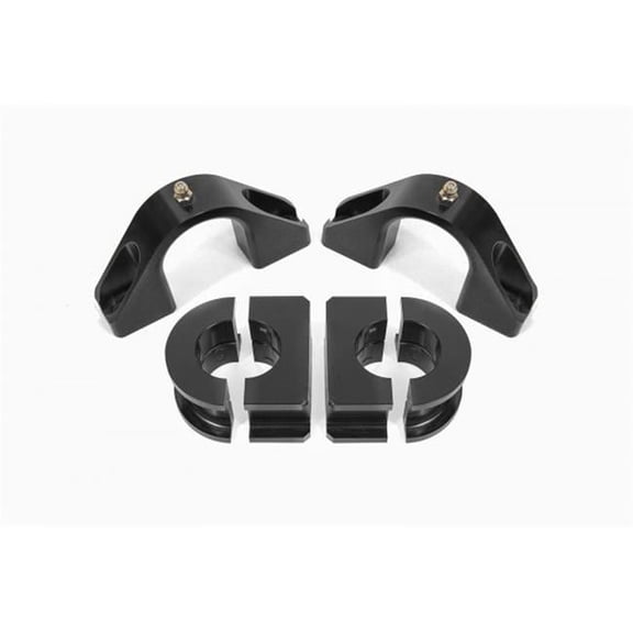 BMR Suspension SBB010 1.25 in. Universal Delrin Bushing Kit for Billet Sway Bar Mounts - Black