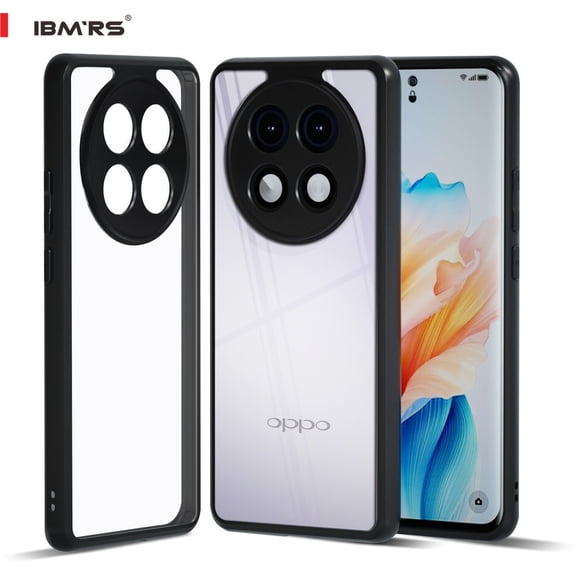 BMRS For oppo a2 pro 5g Case,Translucent Shockproof Phone Cover (Camo Black)