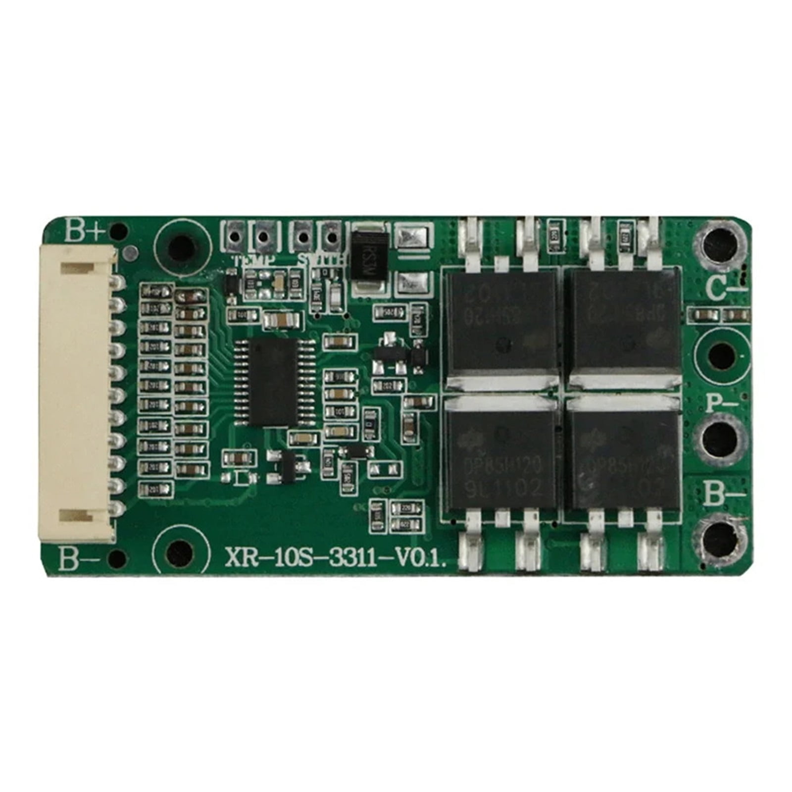 BMS 10S 36V 15A 18650 Li- Lithium Battery Char Protect Board PCB PCM Common Port For Escooter E-Bike Charging ,Multi -Function Protection