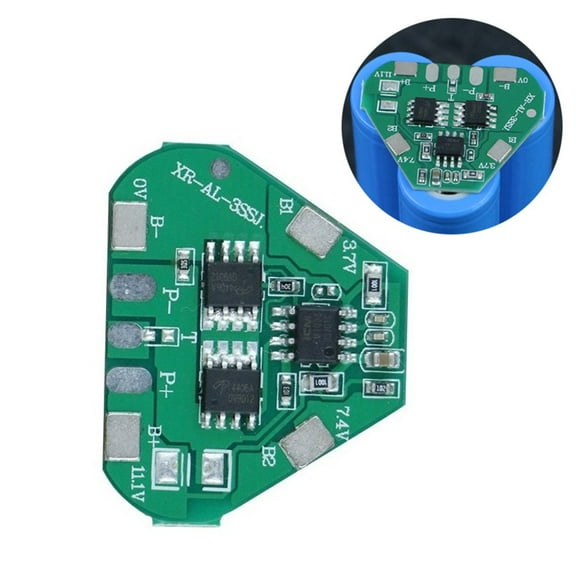 BMS 3S 5A 11.1V 12.6V Li-ion Lithium Battery Charger Board Power Bank Charging