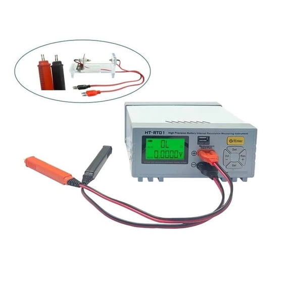 BMS Battery ge Tester, 18650/Lipo Lifepo4 Battery Pack/Lead Acid Internal Resistance Tester Instrument/tester Tools ,Efficient Heat Dissipation