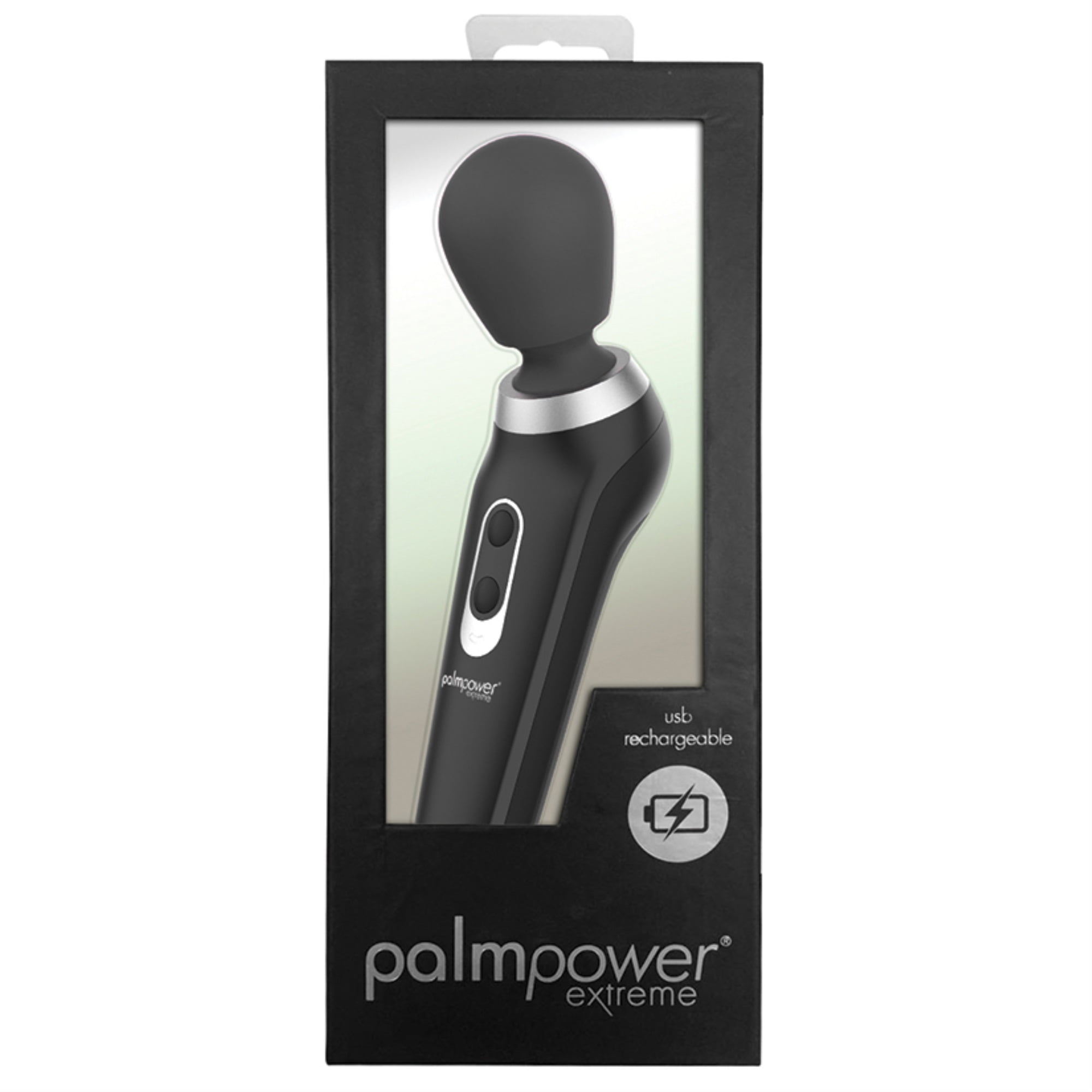 BMS Enterprise Palm Power Extreme Black Vibrator