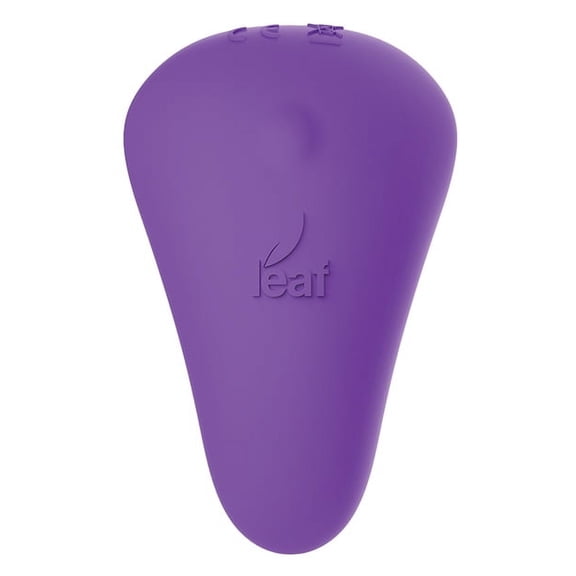 BMS Enterprises Leaf Spirit Plus Panty Vibe W/ Remote Purple Panty Vibrator