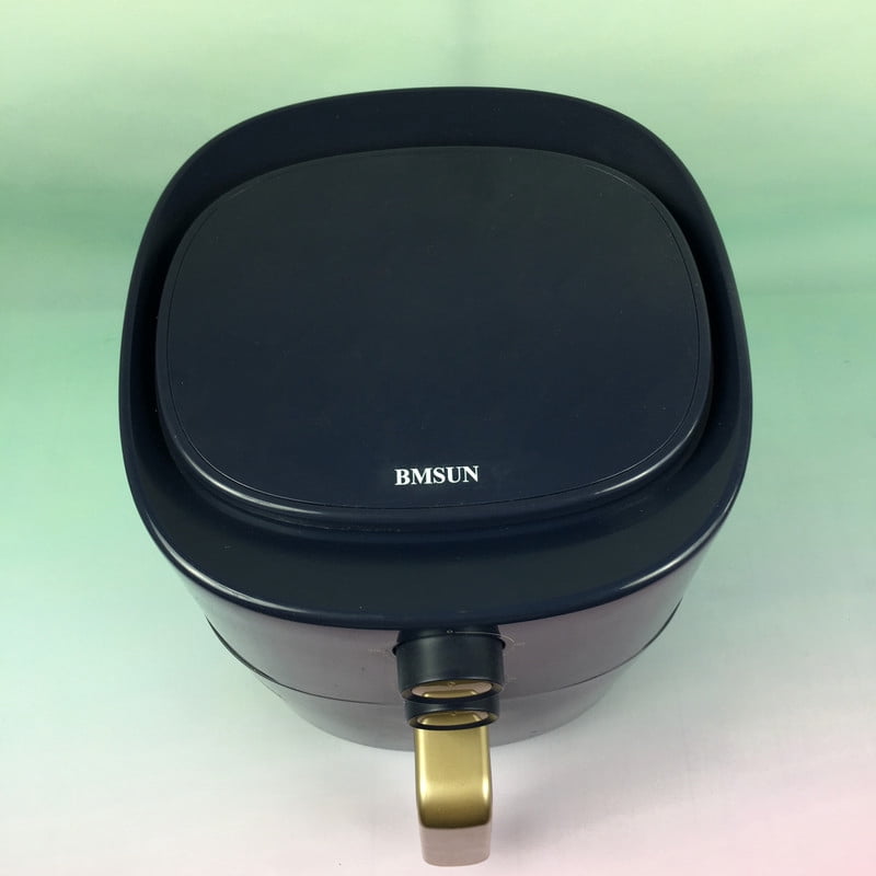BMSUN Air fryers Manual Control Air Fryers with 80-200℃ Temp Range, 60-Min Timer, Dishwasher Safe Basket