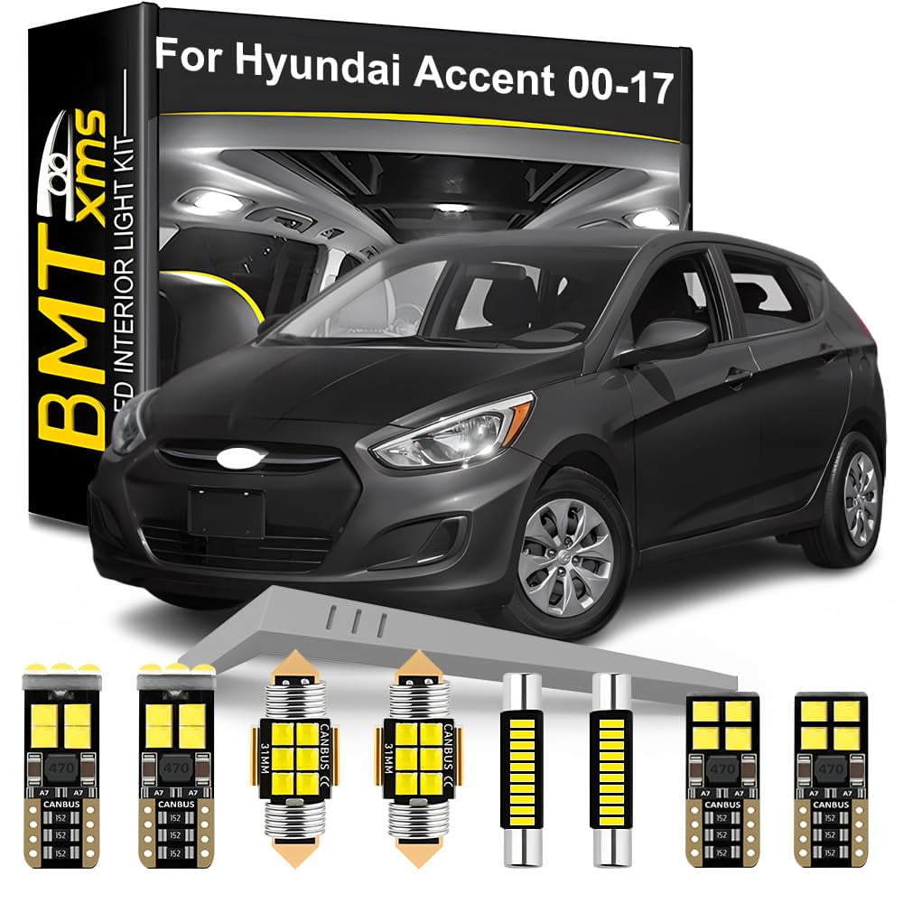 Honda Accord LED Lights BMT Xms LED Interior Light Kit For Honda Accord  2003-2012 - 16 Piece 6000K Cool White Bulbs 6000K Cool White LEDs, image size:1000x1000