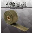 thumbnail image 1 of BMW 2" x 50' Motorcycle Protection Header Exhaust Heat Wrap Titanium lava, 1 of 1