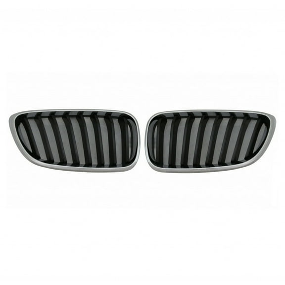 For BMW 228i/230i 2014-2021 Grille Assembly Driver and Passenger Side | Pair | F22 | F23 | Sport | M Sport | Replacement For BM1200274, BM1200273 | 51137295523
