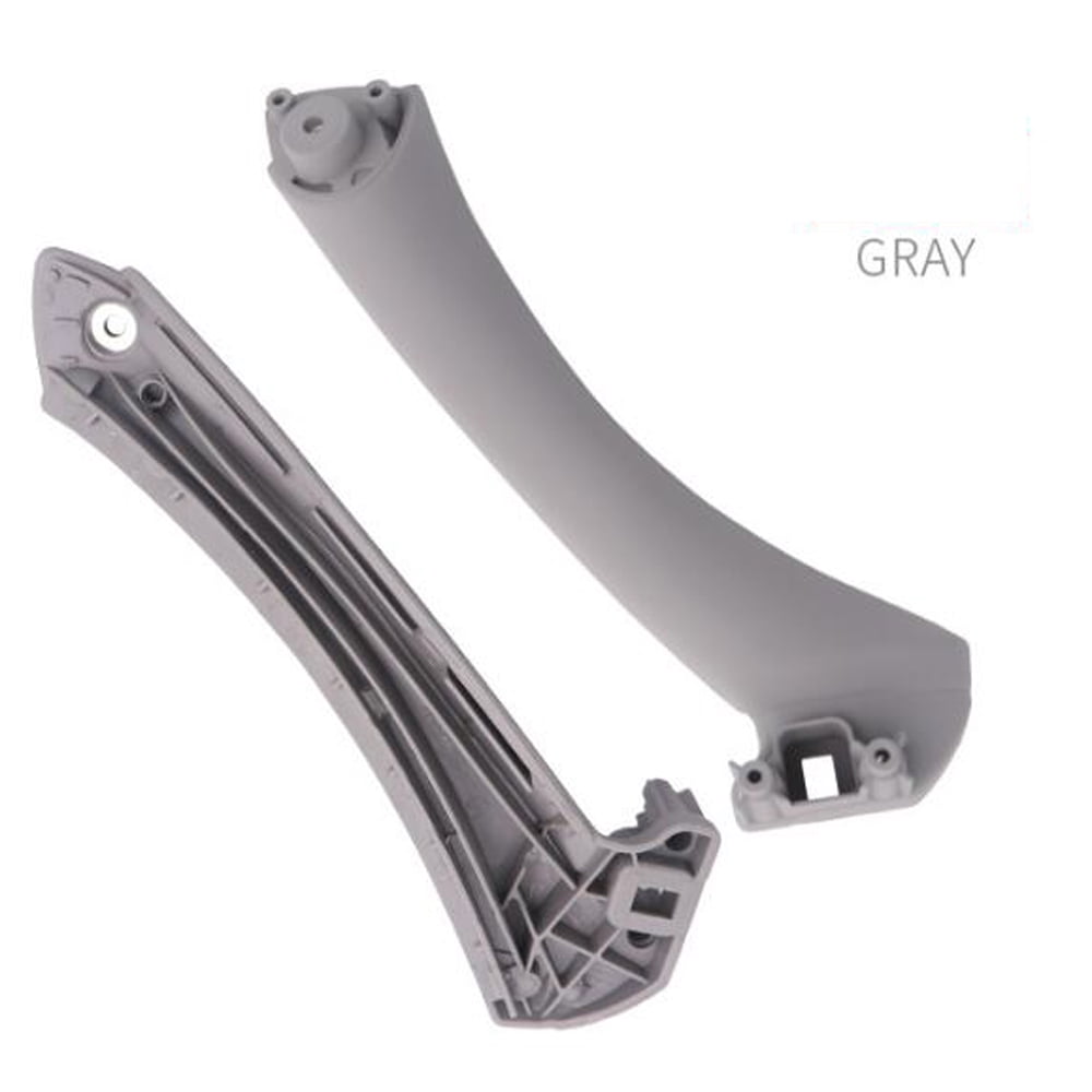 IBNA Pour B&MW Série 3 E90 E91 316 318 320 325 328 2005-2012 Poignée Intérieure Voiture Couvercle De Panneau De Porte Intérieure Gauche Droite ( Couleur : Black-Left-Set