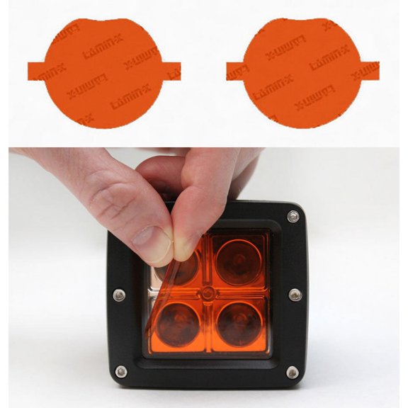 BMW 3-Series Sedan (09-11) Amber Round Fog Light Covers