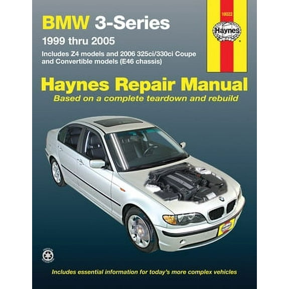 BMW 3-Series and Z4 1999-2005 (Includes 2006 325ci/330ci Coupe and Convertible models) Haynes Repair Manual ^