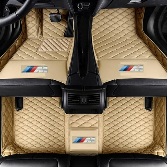BMW 3 series E46 Convertible Waterproof Leather Car Floor Mats Car Carpet