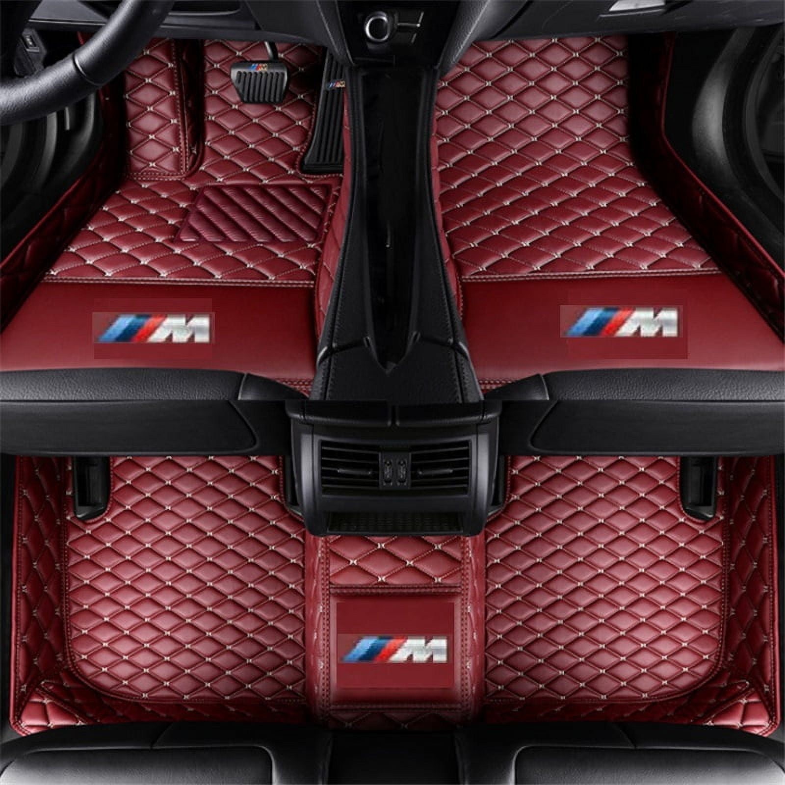 BMW 3 series E92 Waterproof Leather Car Floor Mats Car Carpet - Walmart.com