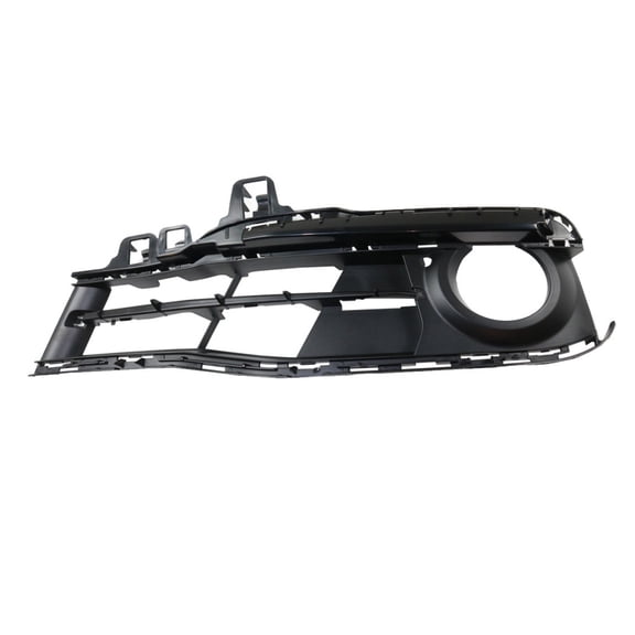 For BMW 320i/320i xDrive 2016 2017 2018 Fog Light Bezel Driver Side | Front | Textured Black | With Fog Light Hole | Made Of ABS Plastic | Shadow/Sport Line | Replacement For BM1038182 | 51117396887