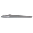 thumbnail image 1 of For BMW 328d/328d xDrive 2014 2015 Bumper Molding Driver Side | Front | Lower | Primed | Made Of Plastic | For Models With Sport Line | Gray | Replacement For BM1046127 | 51117293105, 1 of 6
