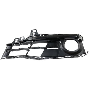 For BMW 330e 2016 2017 2018 Fog Light Trim Driver Side | Textured Black | Standard/Modem Line | Sedan/Hybrid/Wagon | Replacement For BM1038182 | 51117396887