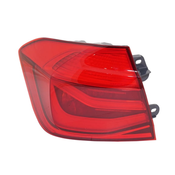 For BMW 330i/330i xDrive 2017 2018 Tail Light Assembly Driver Side | Outer | CAPA Certified | Red Lens | LED | F30 | Sedan | Lens/Housing | Replacement For BM2804123 | 63217369115