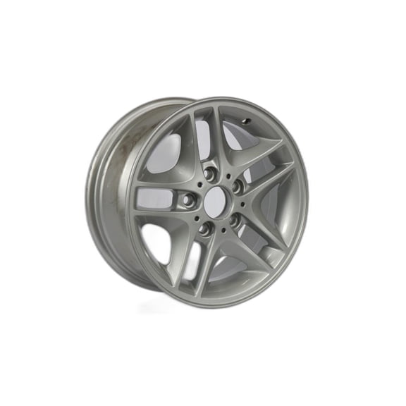 2004-2005 BMW 3 Series Sedan 16" Silver OEM Factory Wheel Rim 36116752769