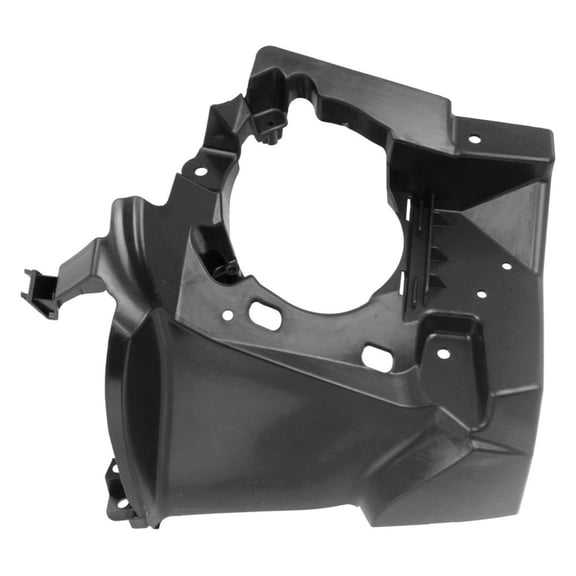 For BMW 428i/435i 2014 2015 2016 Fog Light Bracket Passenger Side | Front | Chrome | ABS Plastic | With M-Package | Coupe/Convertible | Replacement For BM2603101 | 51118054512, 615343898490