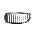 thumbnail image 1 of For BMW 428i/435i 2014 2015 2016 Grille Driver Side | Plastic | Chrome-Titan Finish | Coupe/Convertible | Modern Line | Replacement For BM1200266 | 51137294819, 1 of 1