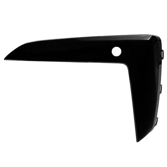 For BMW 540i/530i xDrive 2017-2023 Bumper Cover Grille Molding Driver Side | Front | Black | Made of Plastic | With M-Package | w/ Park Assist Sensor Holes | For BM1046158 | 191275874646, 51119852171