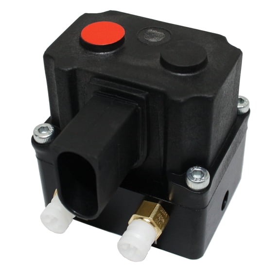 BMW 7-Series (F01-F04) 2009-2014 / X5 (F15) 2014-2018 / 5-Series (F07) Gran Turismo Hatchback / 5-Series (F11) Touring Wagon OE NEW RMT Suspension Air Ride Supply Solenoid Valve Block (37146775258)