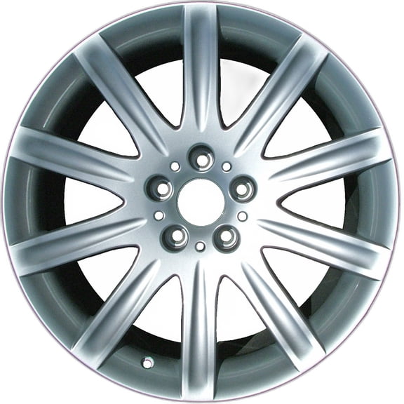 2002-2008 BMW 7 Series 19" Silver OEM Factory Wheel Rim 36116753241